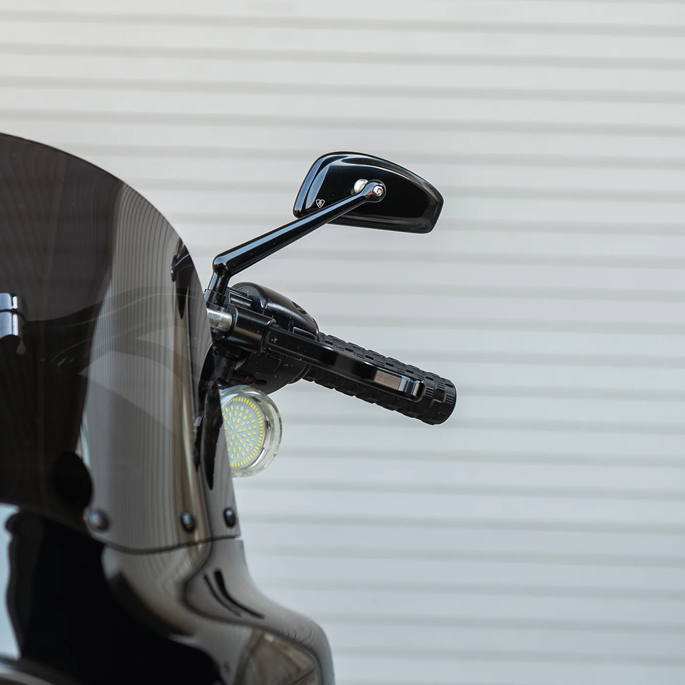 Arlen Ness Tearchop Forged Mirrors – Handlebar