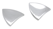 V-Twin Mirror Block Off Plates for 1996-2013 Batwing Fairing – Windshield