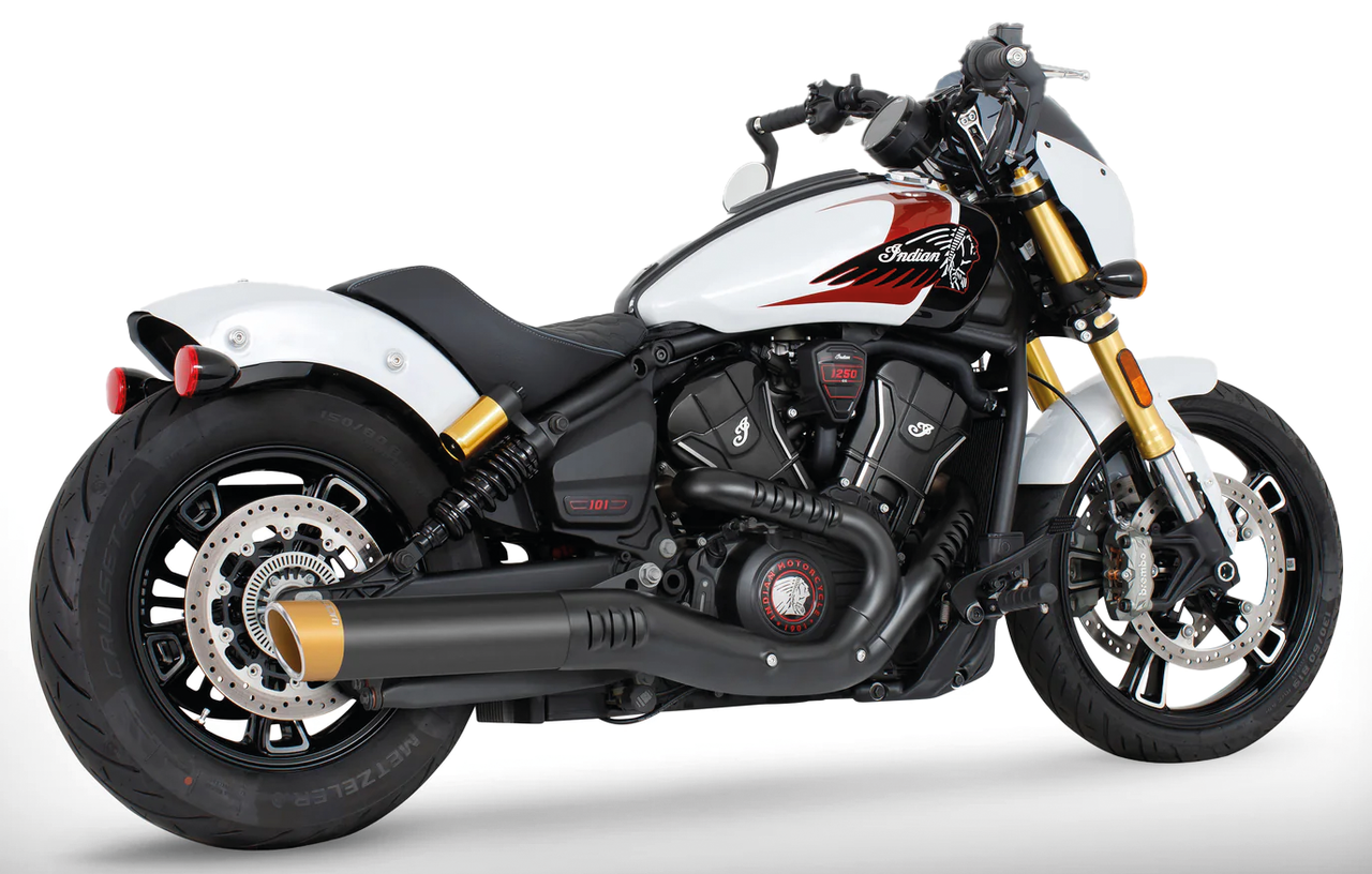Freedom Performance Exhaust 4" Slip-Ons for Indian Scout 2025 to Present