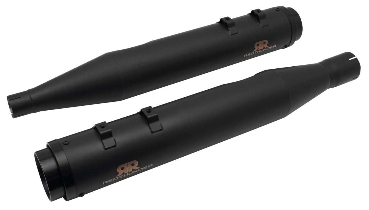 Redthunder Slip-On Mufflers for Milwaukee Eight Touring – Exhaust
