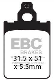 EBC Brakes International Brake Pads for After Market Calipers