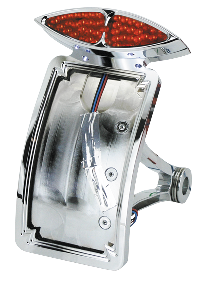 Zodiac Cyclops Side Mount & Fender Mount License Plate Brackets with LED Taillight – Electric & Light