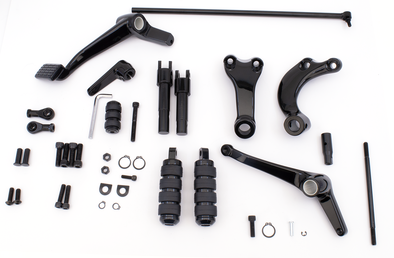 Zodiac Forward Control Kit for 2004-2022 Sportster – Foot Control