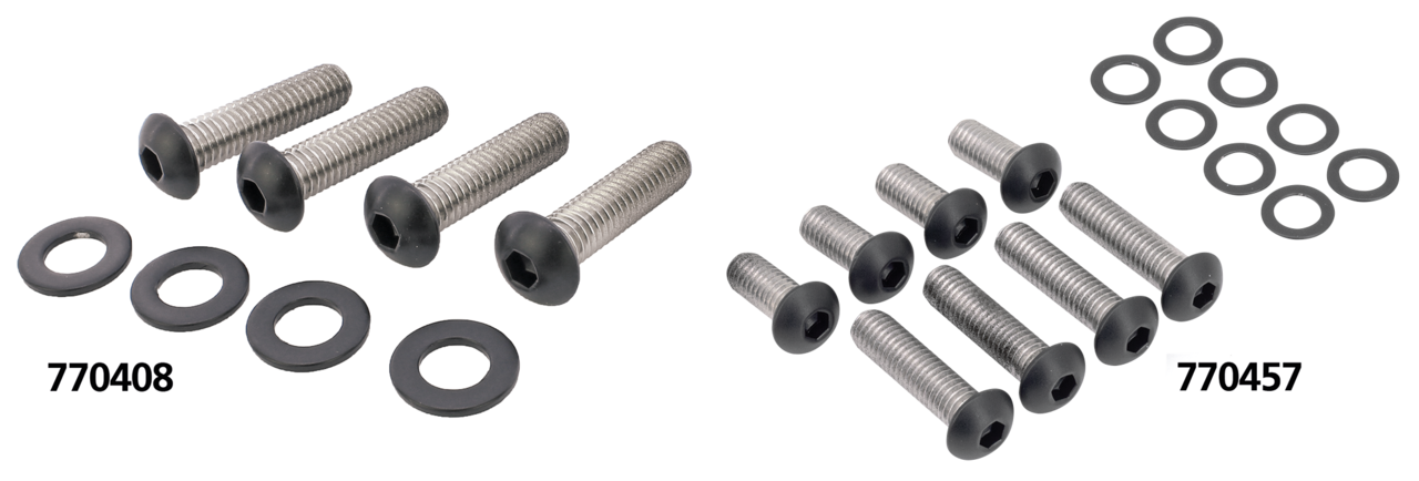 Screws4Bikes Black Stainless Steel Fender Strut Screw Kits – Fender & Struts