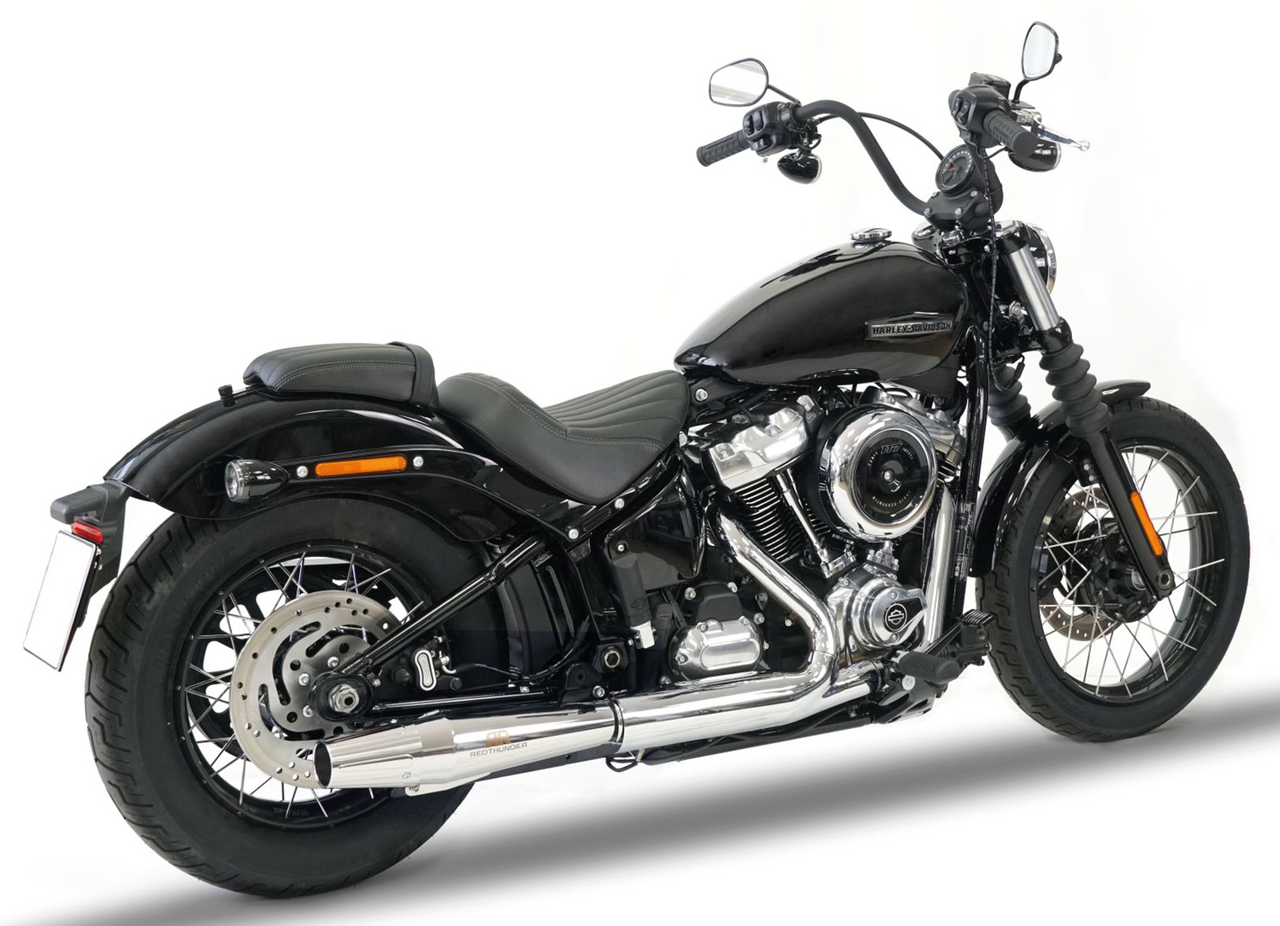 Redthunder Slip-On Mufflers for Milwaukee Eight Softail – Exhaust