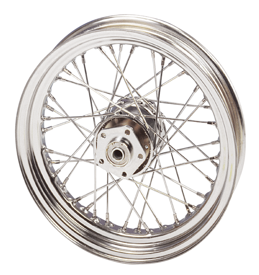 Zodiac Stock Style Wire Wheels for 1982-1999 Big Twin – Wheel & Tire