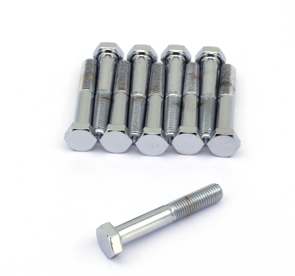 Midwest Acorn Nut Company Chrome Plated Hex Head Cap Screws Assortment – Hardware