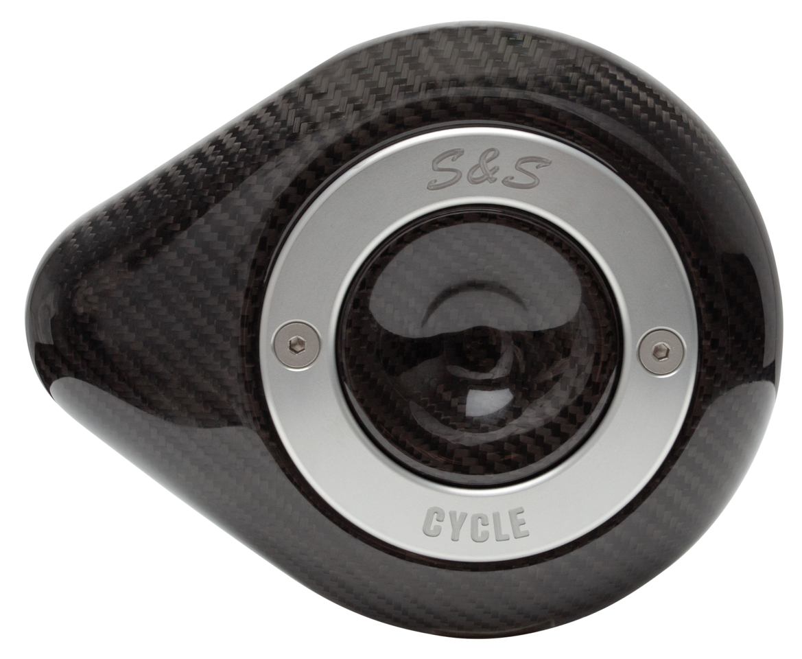 S&S Stealth Carbon Teardrop Air Cleaner – Intake