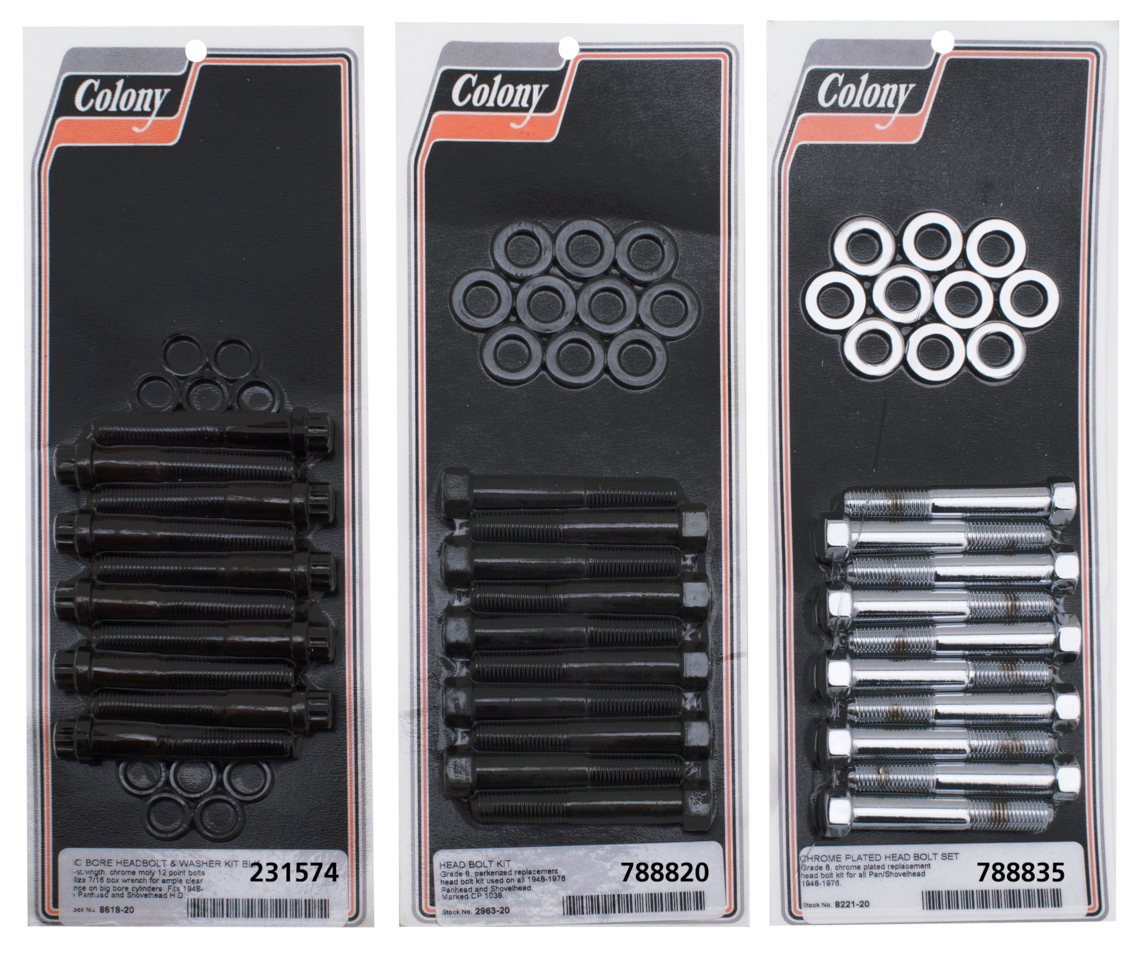 Colony Cylinder Head Bolt Kits – Engine