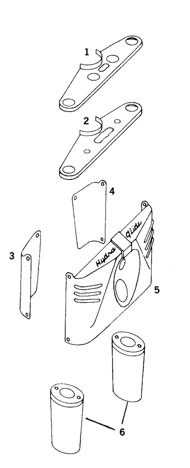 V-Twin Antique Head Lamp Trim – Front Forks