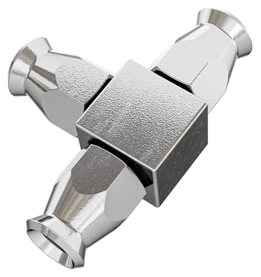 Goodridge Stainless Steel Brake Line Tees – Control Cables & Hydraulic Lines