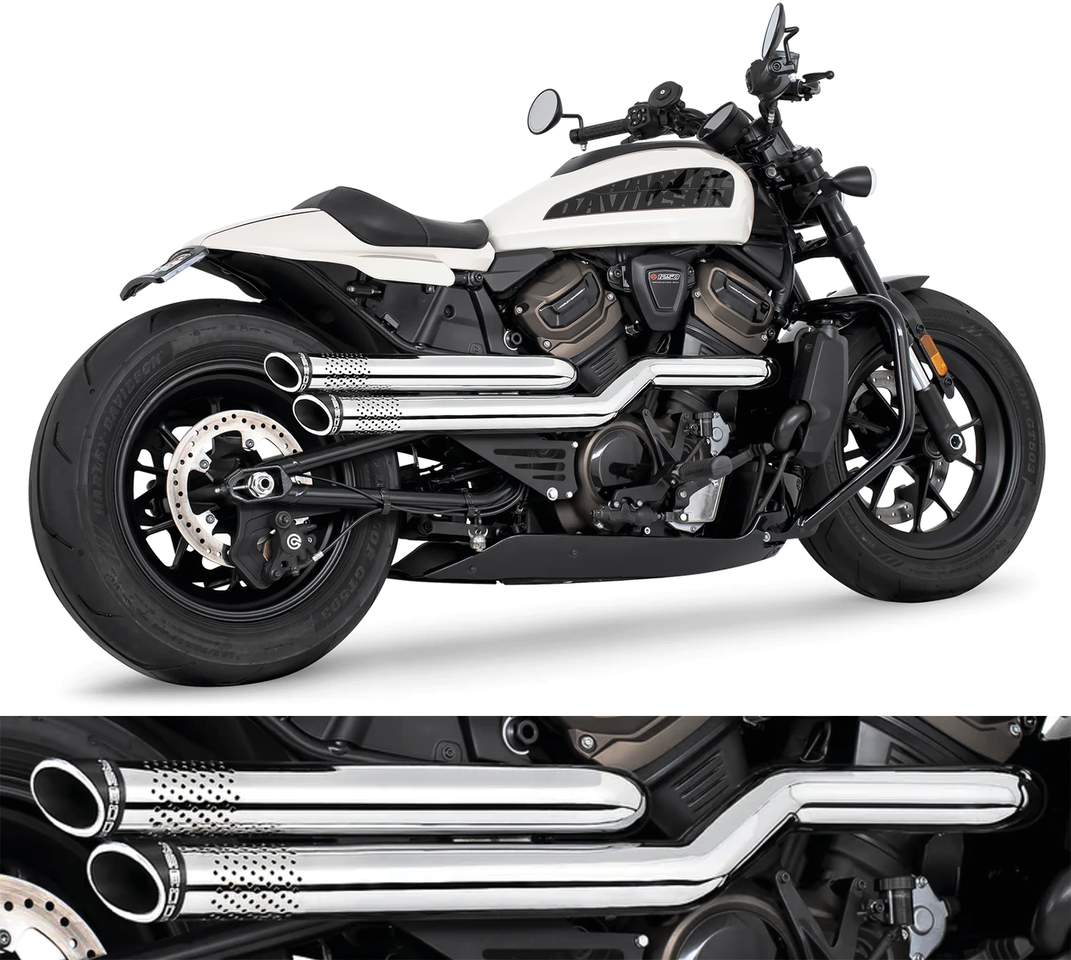 Freedom Performance Independence Exhausts for RH Sportster
