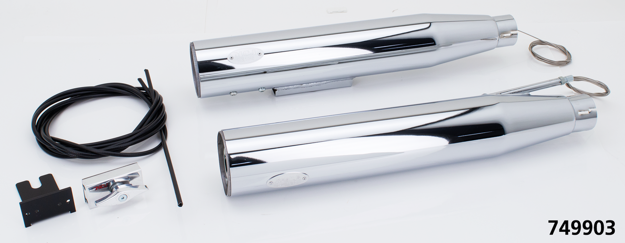 Mcj Adjustable Exhausts for Dyna