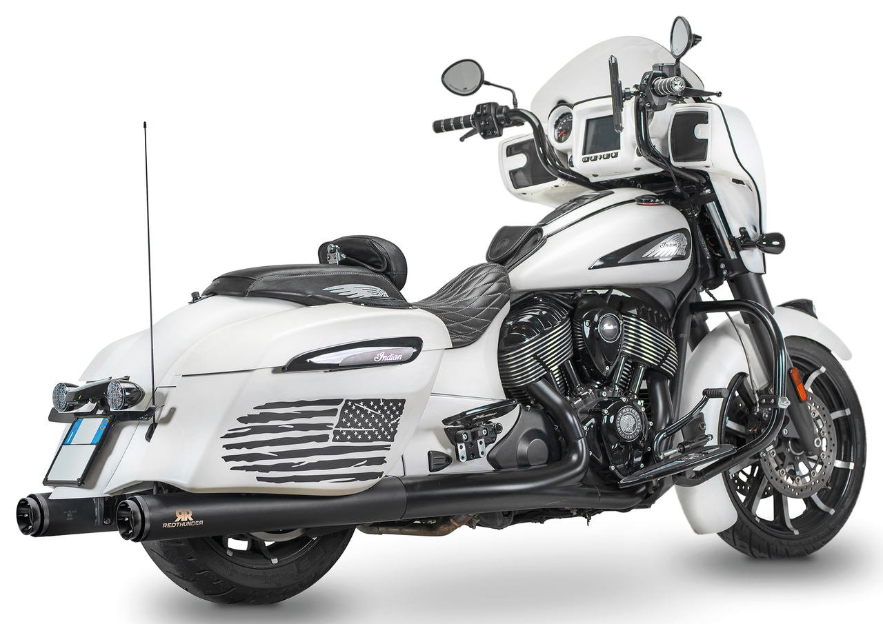 Redthunder Slip-On Mufflers for Chieftain, Challenger, Roadmaster, Springfield & Pursuit – Exhaust