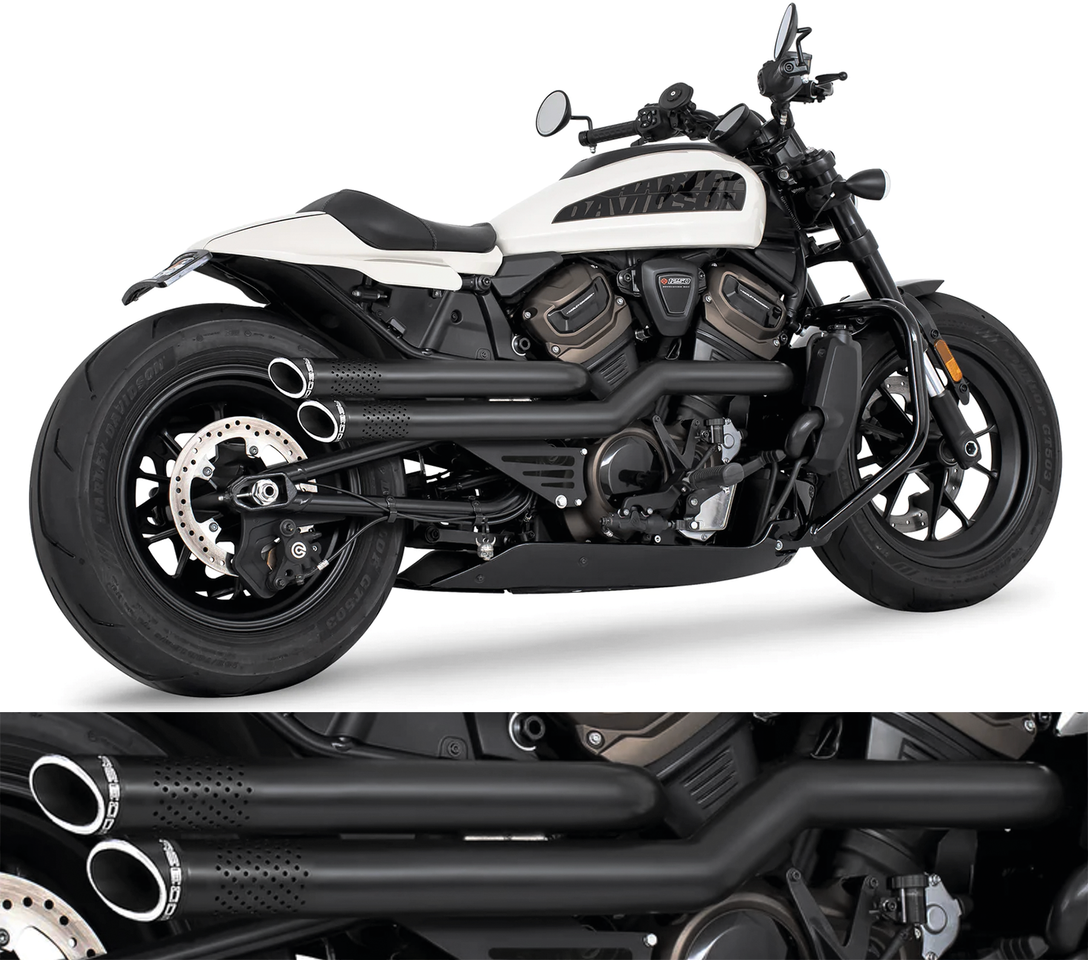 Freedom Performance Independence Exhausts for RH Sportster