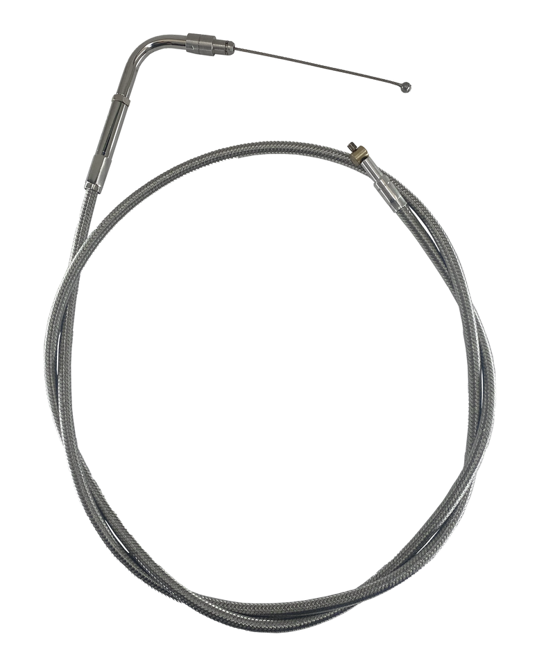 Barnett Clutches & Cables Throttle and Idle Cables for Use with S&S Super E and Super G Carburetors and 1996 to Present Snap-In Style Throttle – Control Cables & Hydraulic Lines