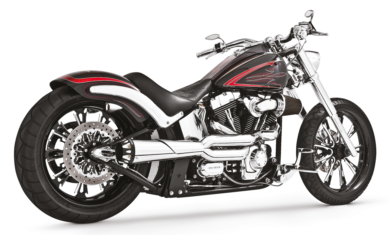 Freedom Performance Exhaust American Outlaw High 2-INTO-1