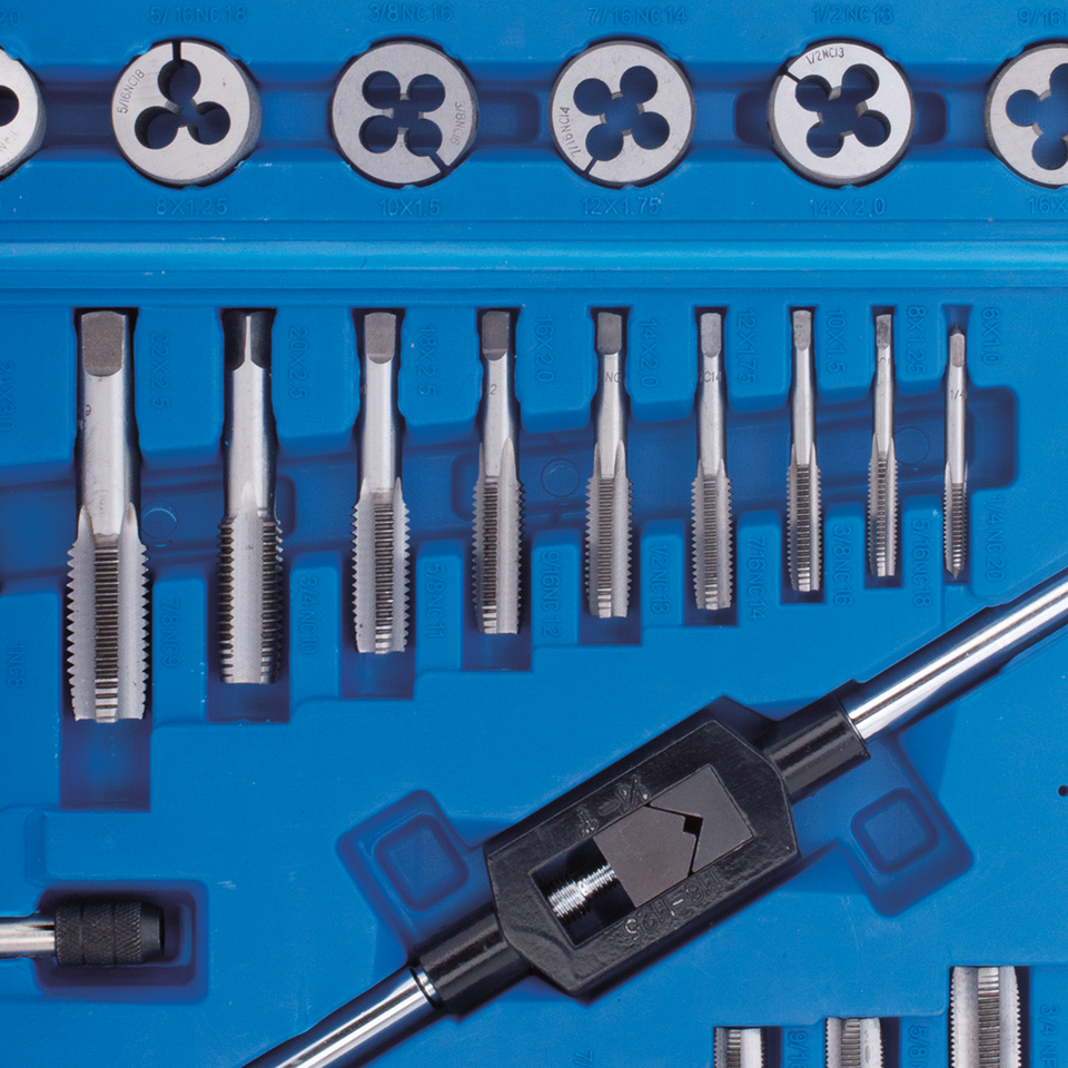 Zodiac 45-PIECE Unc & Unf Size Tap and Die Set – Tools & Chemicals