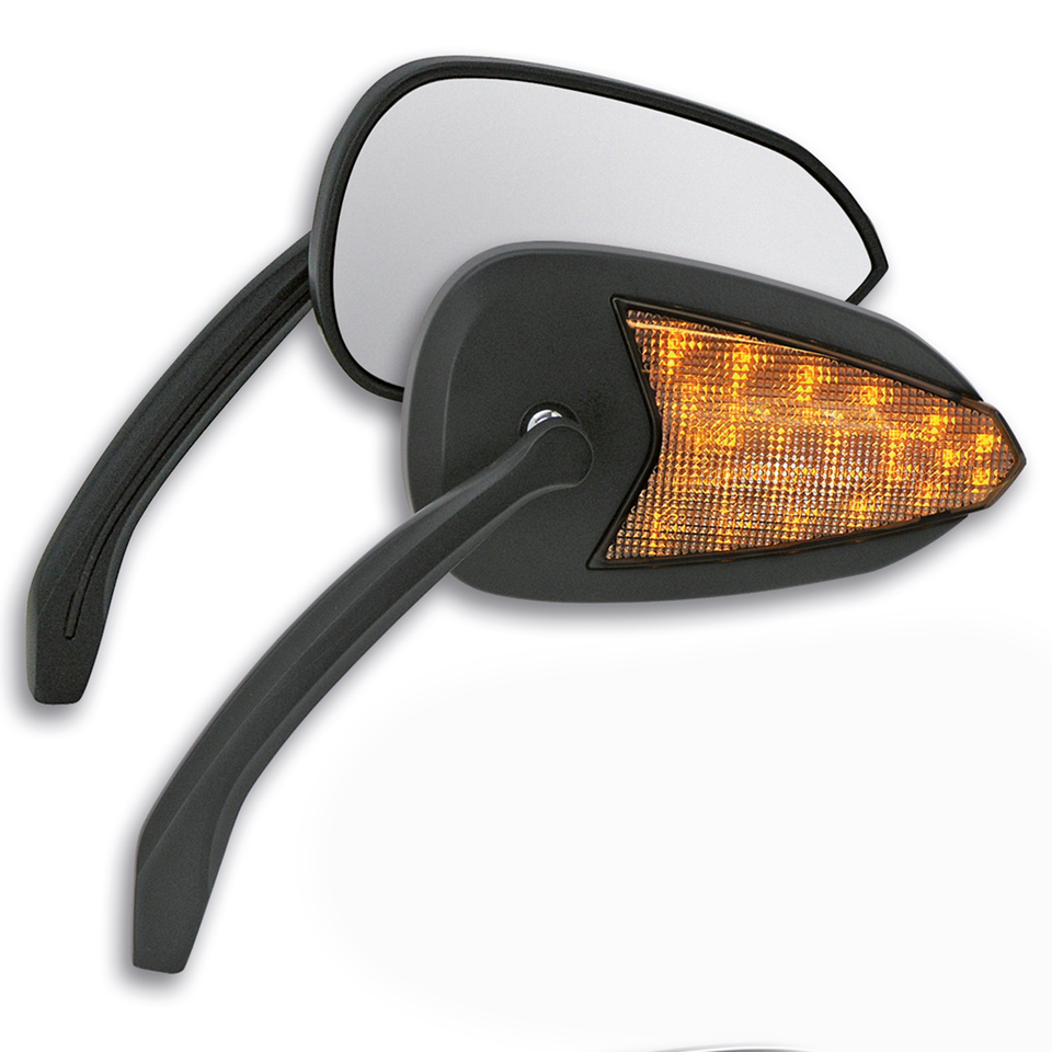Zodiac Crystal LED Mirrors – Handlebar