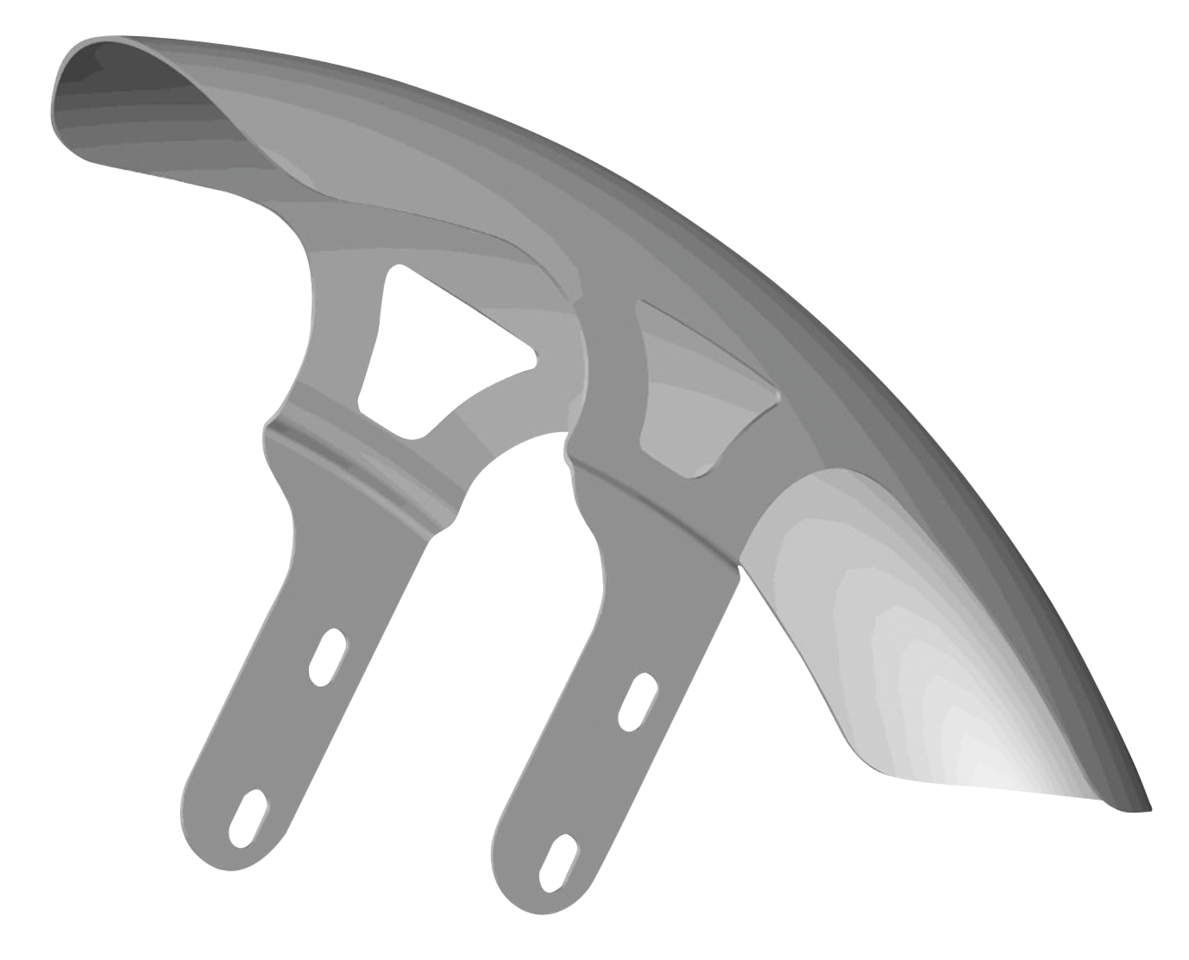 Rick's 23" Front Fenders for Breakout – Fender & Struts