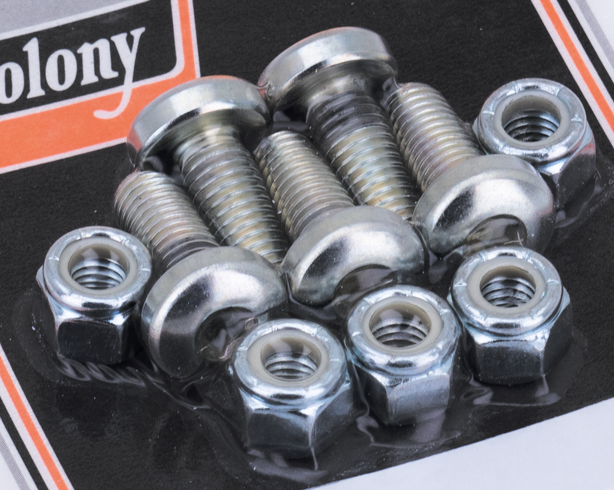 Colony Brake Rotor Screws & Nuts for Sportster – Hardware