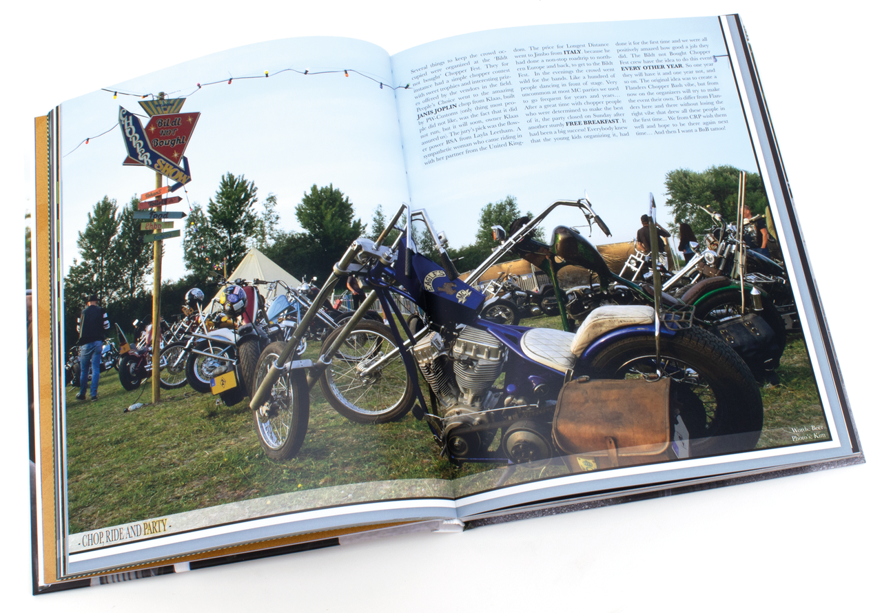 Chop, Ride & Party Two Percenter Roadbooks – Helmets