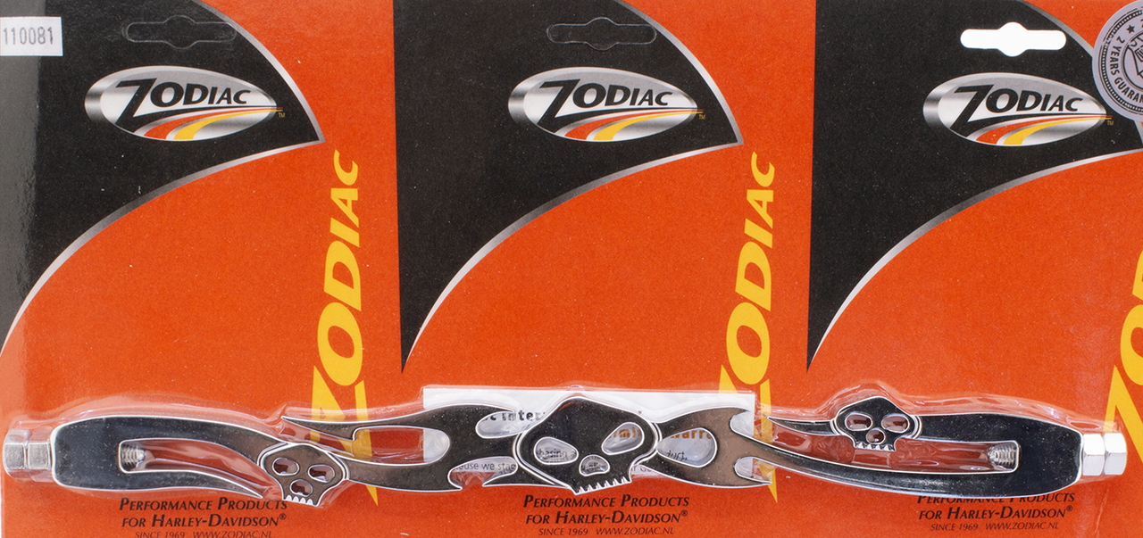 Zodiac Billet Chrome Custom Shifter Rods – Foot Control