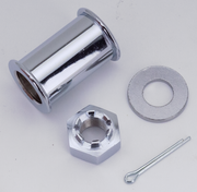 Zodiac Chrome Plated Front and Rear Axles – Wheel & Tire