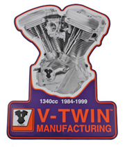 V-Twin Engine Plaques – Helmets