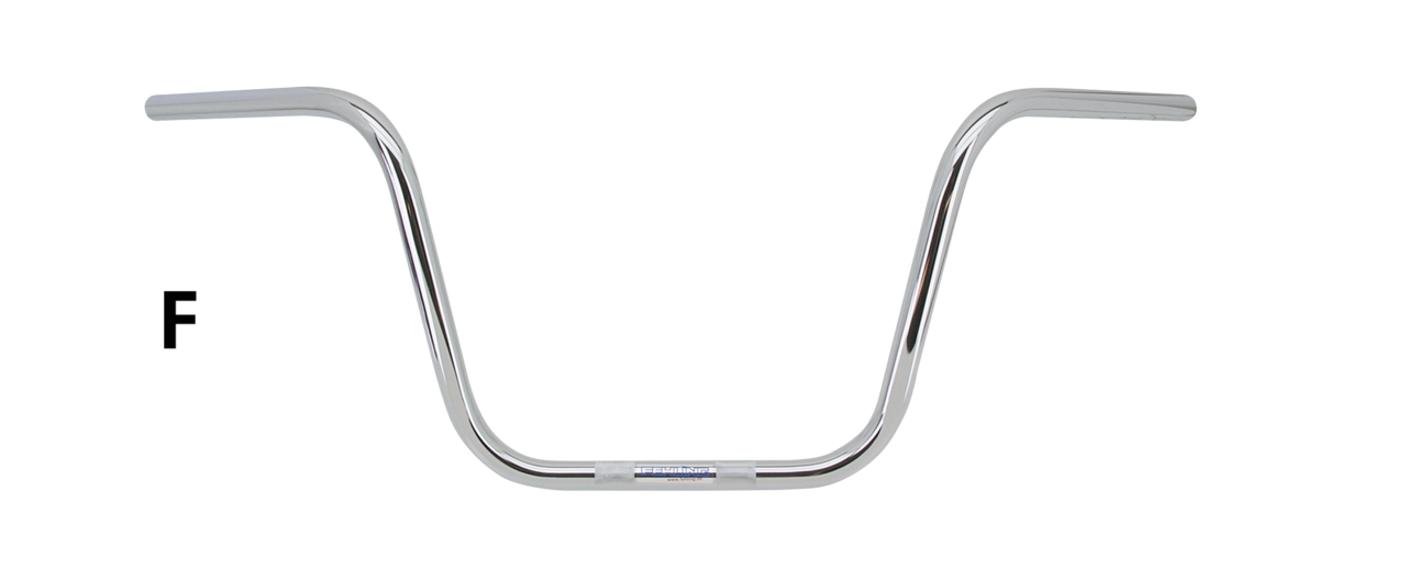CRC Fehling One Inch Diameter Apehanger Handlebars