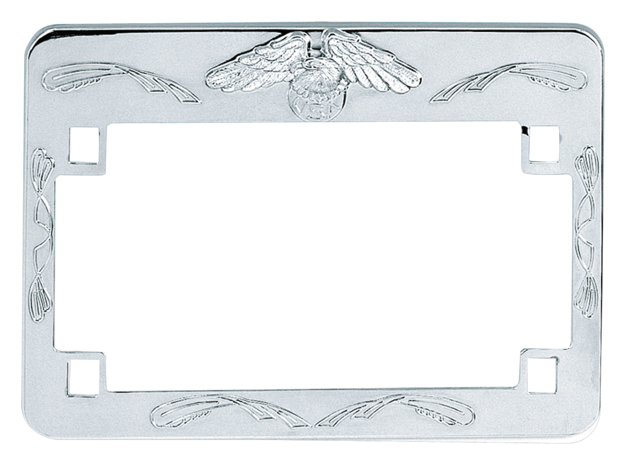 Zodiac Deluxe Chrome License Plate Frame – Electric & Light