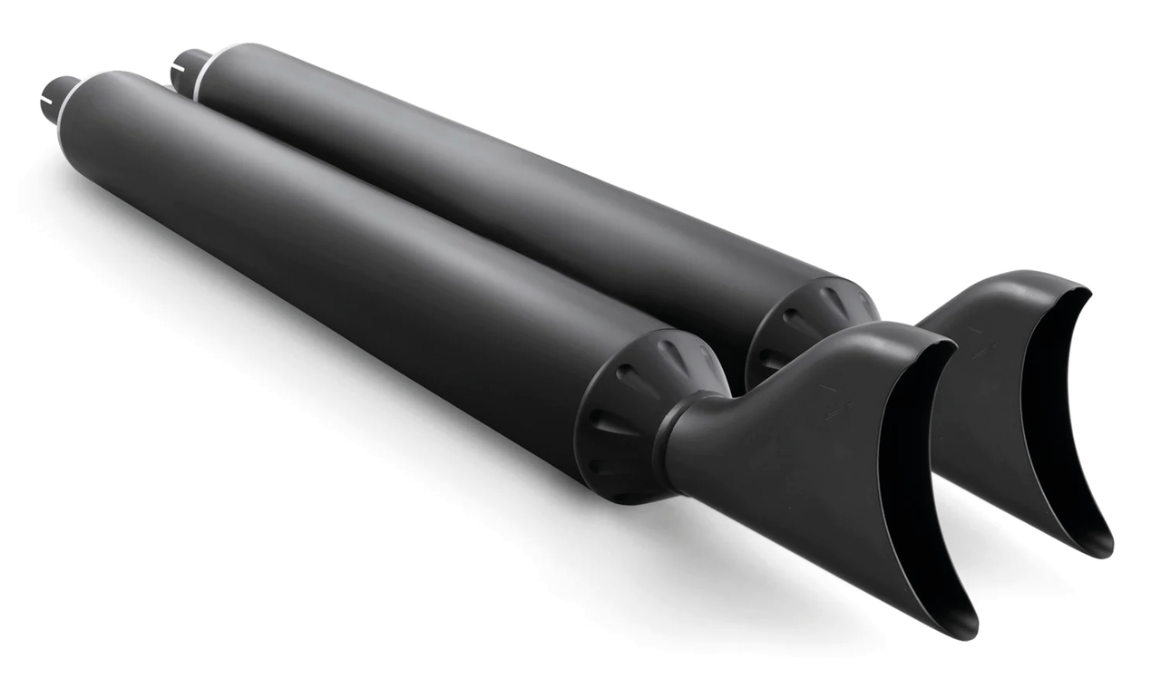 Freedom Performance Exhaust Sharktail 4" Slip-Ons for Indian Powerplus & Thunderstroke