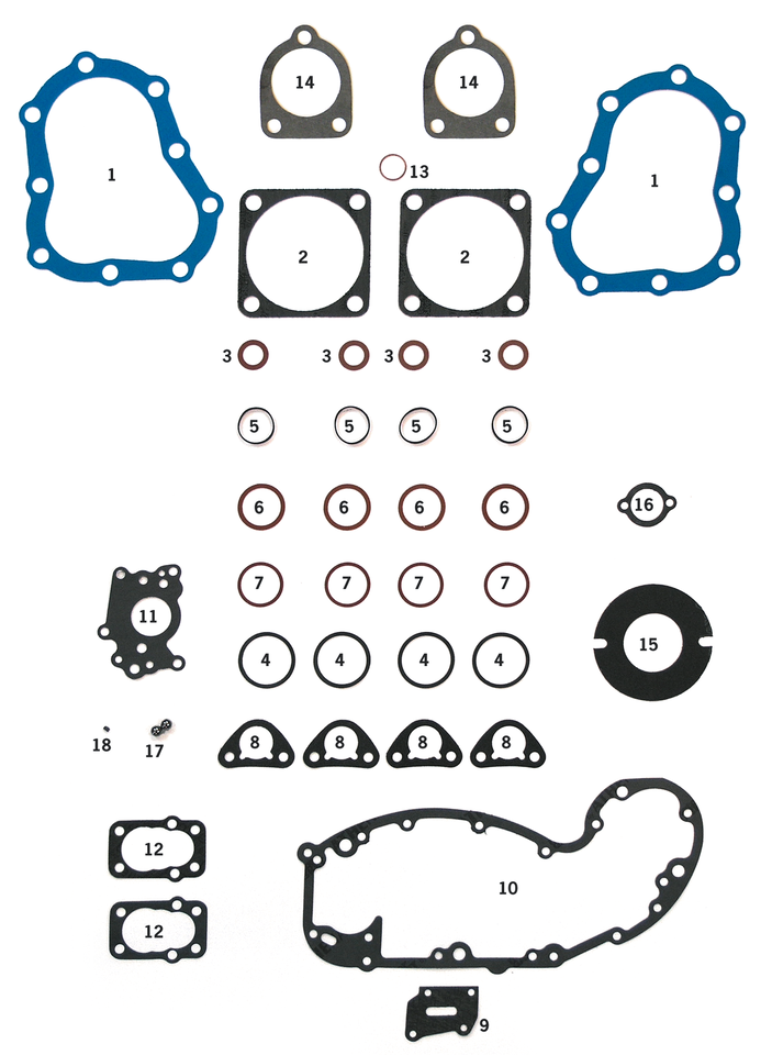 Athena Gaskets and Seals 74CI and 80CI Flathead – Gasket & Seals