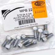 Midwest Acorn Nut Company Chrome Plated Allen Head Screws Assortment Knurled – Hardware