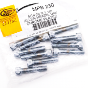 Midwest Acorn Nut Company Chrome Plated Allen Head Screws Assortment Knurled – Hardware