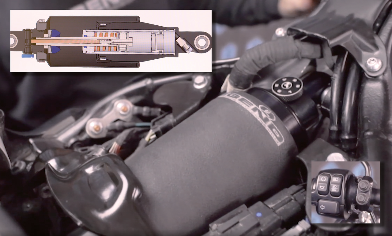 Legend Air Shock for Milwaukee Eight Softail – Frame & Rear Suspension