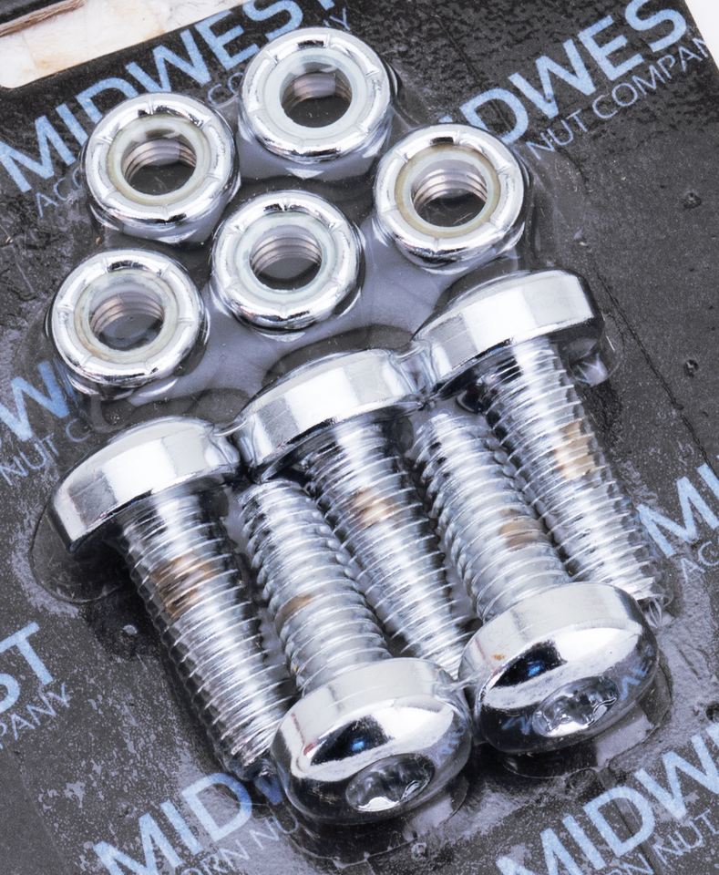 Midwest Acorn Nut Company Brake Rotor Screws & Nuts for Sportster – Hardware