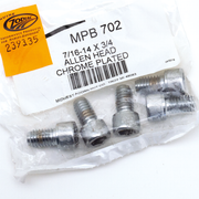 Midwest Acorn Nut Company Chrome Plated 7/16'' Unc Allen Head Screw Assortment – Hardware