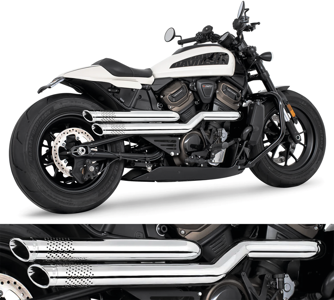 Freedom Performance Independence Exhausts for RH Sportster