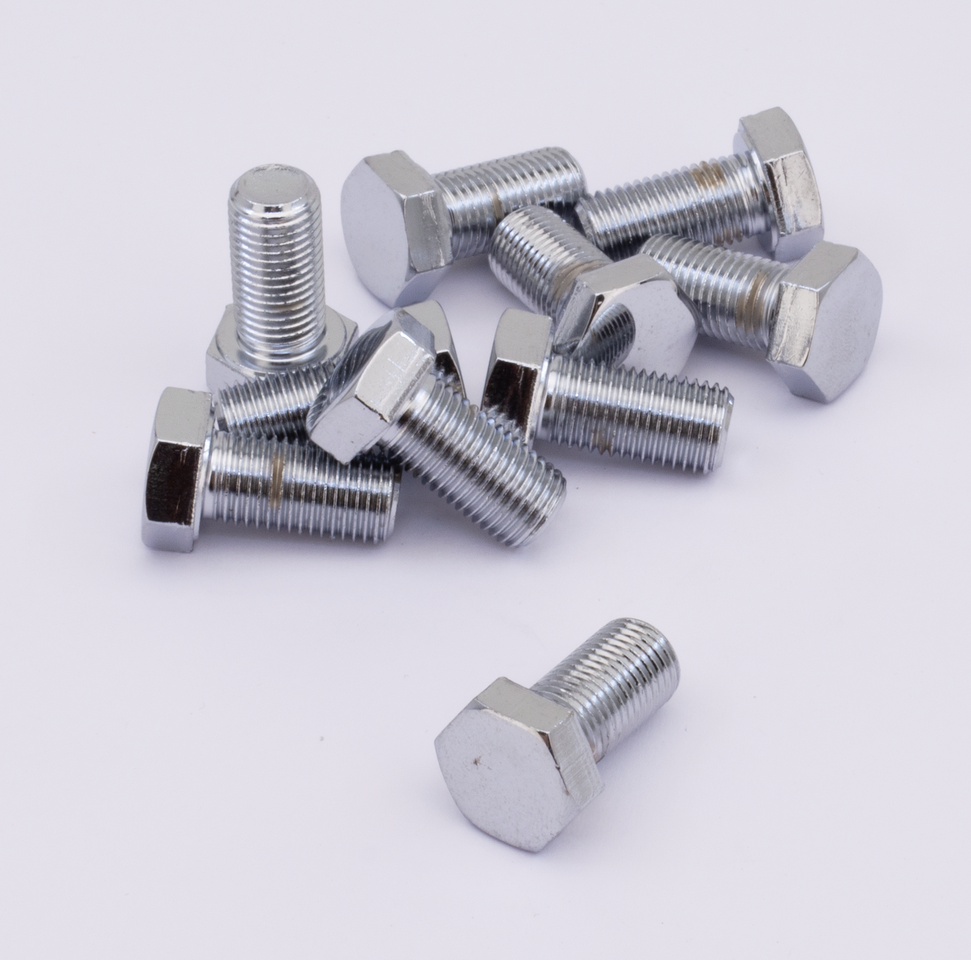 Midwest Acorn Nut Company Chrome Plated Hex Head Cap Screws Assortment – Hardware