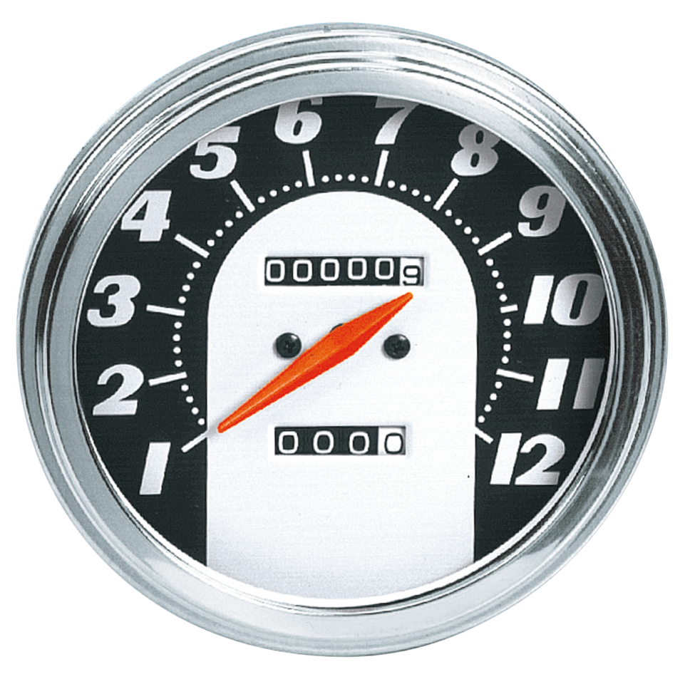 Zodiac Speedometers for Fxwg, FXST & FLST – Gauges & Dashes