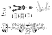 Eastern MC Parts Replacement Parts for 45CI & Big Twin Side Valve Crankshaft – Engine