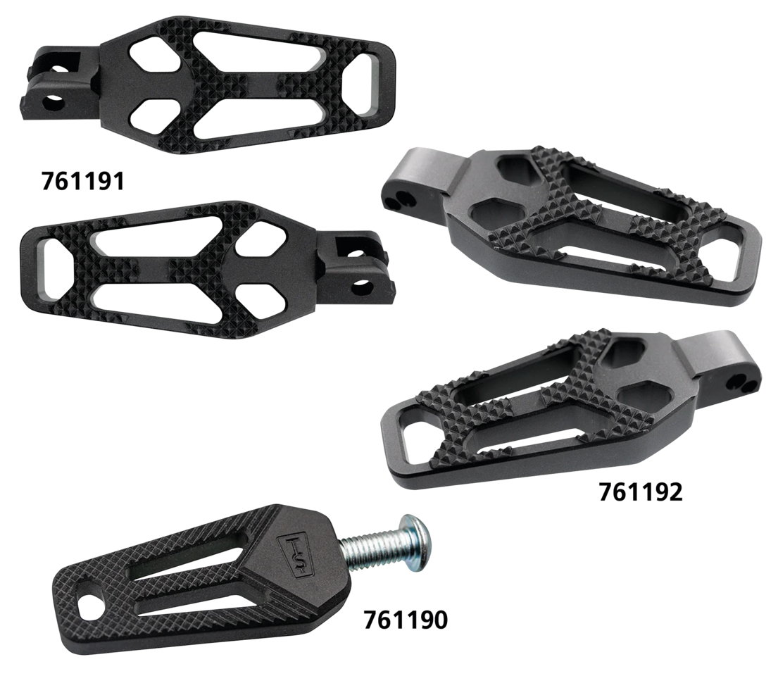 Tommy & Sons Crook Series Foot Pegs for Milwaukee Eight Softail – Foot Control