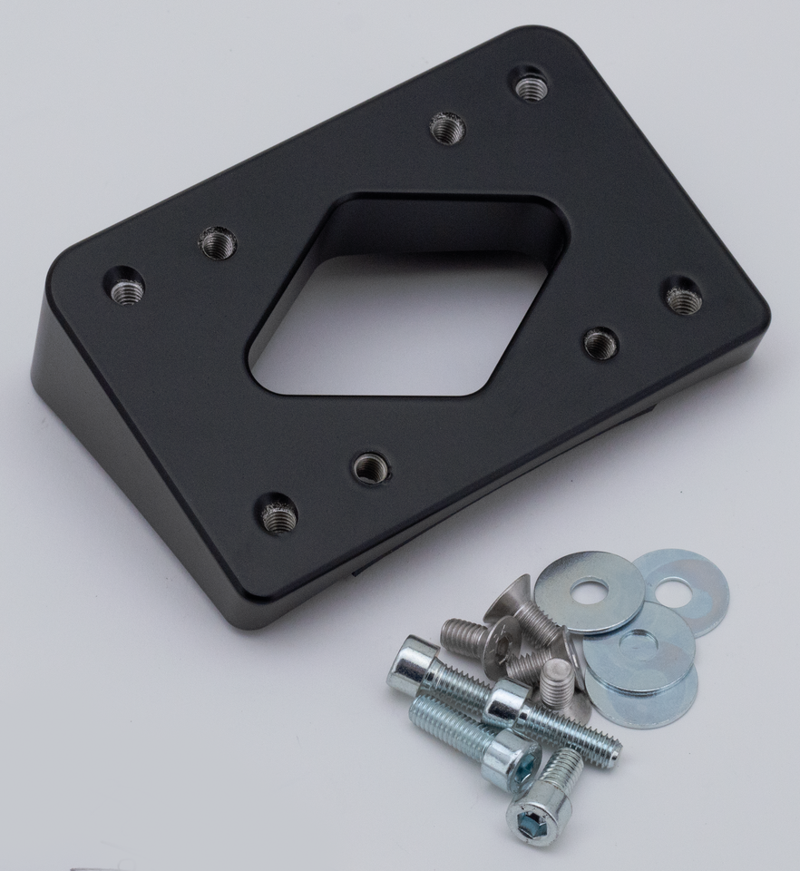 DMP Wedged Rear Fender License Frame Mount – Electric & Light