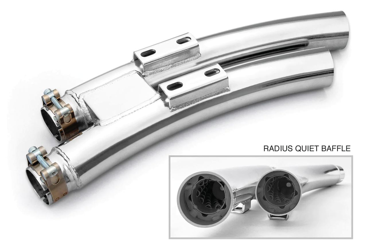 Freedom Performance Exhaust Sharp Curve Radius