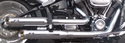 Mcj Adjustable Mufflers for Milwaukee Eight Softail – Exhaust