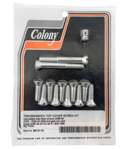 Colony Transmission Top Cover Screw Kit for 4 Speed Big Twin