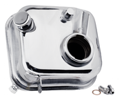 V-Twin Chrome Oil Tank for 4 Speed Big Twin – Gas- & Oil Tank