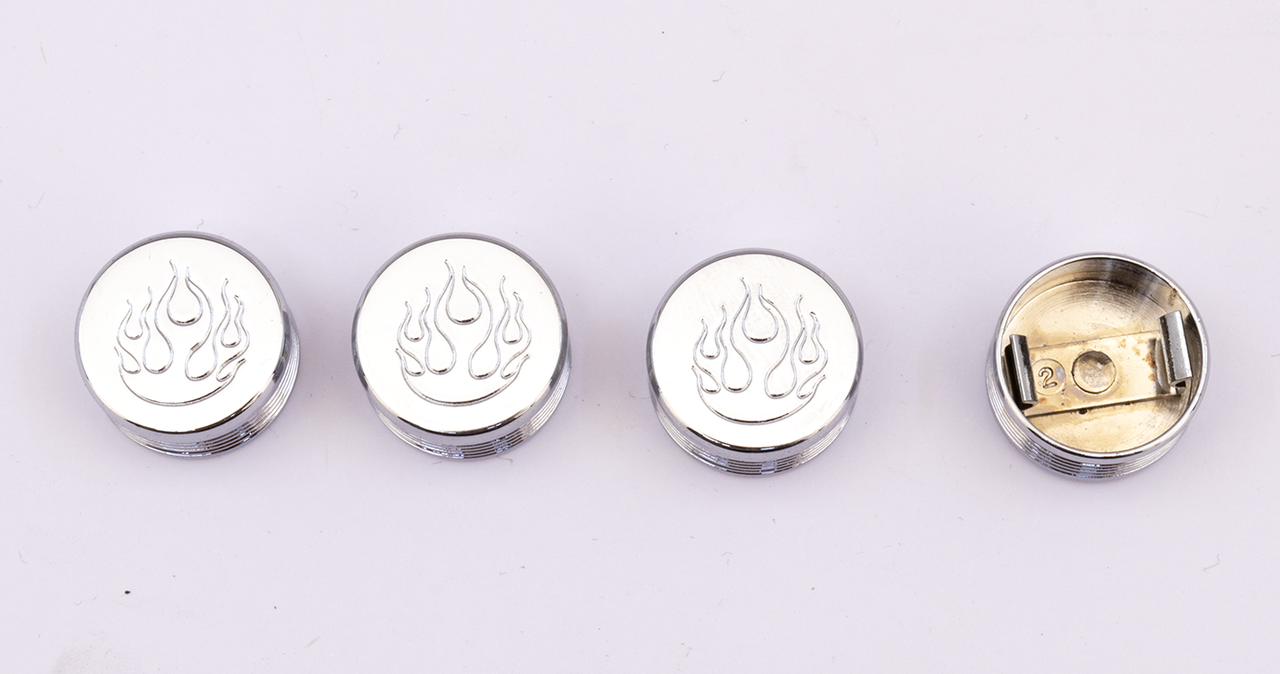 Midwest Acorn Nut Company Chrome Bolt Covers for Hex, Allen and Buttonhead Bolts – Hardware