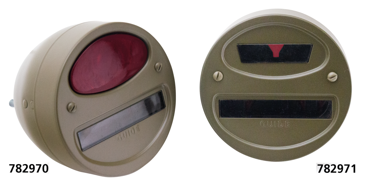 Samwel Blackout Military Taillight for Wla – Electric & Light